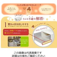 エスコ 440x740x 230mm 引出し式収納ケース(4個) EA506L-37BA 1箱(4個)（直送品）