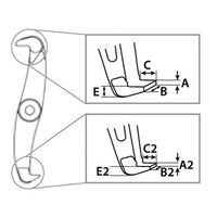 エスコ 220mm 3アームプーラー EA500BW-220 1個（直送品）