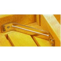 エスコ 100x 30x 3 mm コーナー補強金具 EA951EB-101 1セット(10個)（直送品）