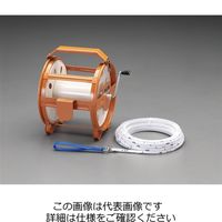 エスコ 測量ロープ用リール EA720MA-30 1個（直送品）