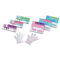 アズワン サニメント手袋(PE厚手タイプ) L 100枚入 スタンダード 1箱(100枚) 6-895-01（直送品）