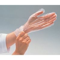 アズワン ナビフィット手袋 PE 内エンボス加工 100枚入 M 1箱(100枚) 0-1065-02（直送品）