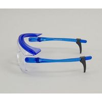 山本光学 JIS安全メガネ ブルー SN-735 1個 0-5112-11（直送品）
