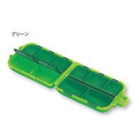 明邦化学工業 ピルケース グリーン 97×65×30mm FB-10グリーン 1個 0-6067-01（直送品）