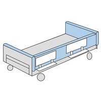 アズワン ベッドサイド隙間対策クッション (4点セット) 0-9954-01 1セット（直送品）