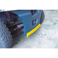 トラスコ中山 TRUSCO 安心クッション 半円型 1本入り イエロー TAC-40 1本 415-7303