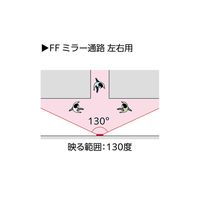 コミー FFミラー通路<左右用> 220×165 FT22 1式