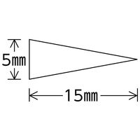 日本緑十字社 マーキングステッカー マーキングー515R 100枚1組 208703 1セット(1000枚:100枚×10組)（直送品）