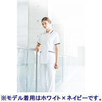 ルコックスポルティフ カ】QNW1025 アクアブルーXバニラ LL UQW1025-41-LL 1枚　白衣（直送品）