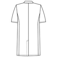 フォーク 1532PO-1 ホワイト LL 1532PO-1-LL 1枚　白衣　ドクターコート