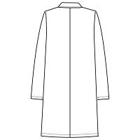 フォーク カ】2531POー1 ホワイト 4L 2531PO-1-4L 1枚　白衣　ドクターコート（直送品）