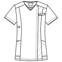 フォーク カ】7023SCー17 ダークネイビー M 7023SC-17 1枚　スクラブ