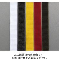 エスコ 30mmx5m 片面ファスナー雄・雌セット(縫製用・白) EA944M-301 1セット(3巻)（直送品）