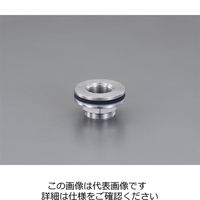 エスコ W65ー16T x G 2 ” タンク取付金具(ステンレス製) EA432SW-16 1個（直送品）