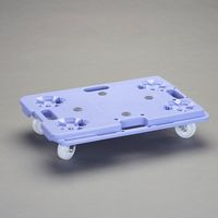 エスコ 600x400mm/150kg ドーリー(連結型/ナイロン車輪) EA520AB-101 1台（直送品）