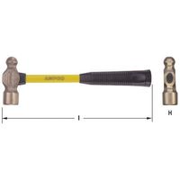 エスコ 680g/280mm エンジニアハンマー(ノンスパーキング) EA642KK-680S 1本（直送品）