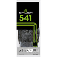 ショーワグローブ ショーワ 耐切創手袋 No541ケミスターパーム手袋 ブラック XLサイズ NO541-XLBK 1双 441-0581（直送品）