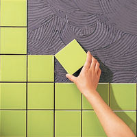 ヘンケルジャパン ロックタイト LOCTITE タイル接着材 灰色 500g DTS-500 1個