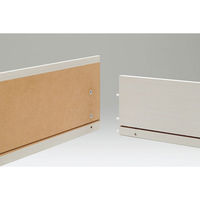 白井産業 チェスカ 組立簡単チェスト ブラウン 高さ133cm 幅28cm（直送品）