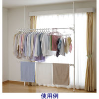 アイリスオーヤマ 窓枠物干し MW-260NR 1台