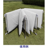 アイリスオーヤマ ステンレス布団干し 幅238×高さ115cm 屋外 折りたたみ 物干し  SFW-40Ｒ １台