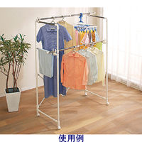 伸縮室内物干し　SSM-1300R　　アイリスオーヤマ（直送品）