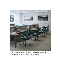 C637BW FSG8|オカムラ シルフィー ハイバック 布張 白ボディ アルミ脚 肘無し オレンジ 1脚（直送品）