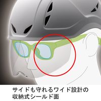 ミドリ安全 軽作業帽 SCLー400S スライダー面 イエロー 4006033001 1個（直送品）