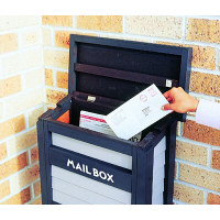 アイリスオーヤマ　ガーデンメールボックス　スタンド付　MGS-118　1台　（直送品）