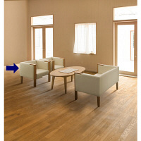 アイリスチトセ　介護用施設用椅子　アルモエントランスチェア　1人用　AREC-1P-NA-IV　（直送品）