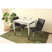 【軒先渡し】東馬（Tohma）　frast　ダイニングテーブル　ホワイト　幅800×奥行800×高さ730mm　1台　（直送品）