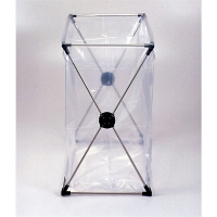 ダストスタンド　45L（1個）　ブラック　山研工業　（直送品）