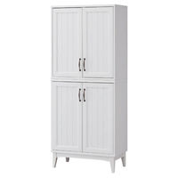 白井産業 レトロア レトロモダン風シューズラック （20足収納） ホワイト（直送品）