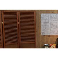 東谷　スクリーン　3連　ブラウン　OP-509BR　（直送品）