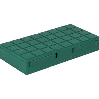 サンコー ディスプレイオリコン 6030セット フタ一体型 グリーン 1個（直送品）