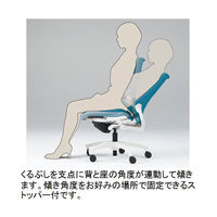 【設置込】イトーキ　エフチェア　メッシュバック　ハイバック　肘なし　ベースカラーブラック　サンドイエロー　KF-370JB-T1Y3（直送品）