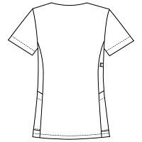 フォーク カ】7034sc-2 ブル- S 7034SC-2-S 1枚　スクラブ（直送品）