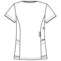 フォーク カ】7022sc-11 タ-コイズ L 7022SC-11-L 1枚　スクラブ（直送品）