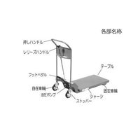 アズワン ハンドリフター(低床タイプ) ATHL-400 1台 2-230-03（直送品）