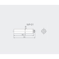 アルバック ピラニ真空計 GPー1G+測定子WPー01 GP-1G/WP-01 1式 2-080-01（直送品）