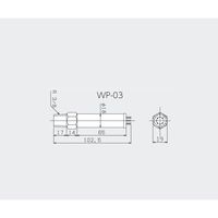 アルバック ピラニ真空計 GPー1000G+測定子WPー03 GP-1000G/WP-03 1式 2-156-03（直送品）