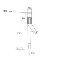 アズワン フレンドチップ 100~1000μL 1000本入 0K-ETS-LG 1袋(1000本) 2-5063-13（直送品）
