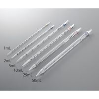 アズワン ビオラモディスポピペットII(ペーパー・プラスチック包装) 25mL 200本入 4734 1箱(200本) 2-5237-05（直送品）