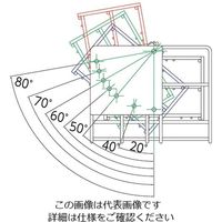 アズワン 傾斜角可変スタンド 2-715-01 1台（直送品）