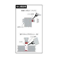 ヘンケルジャパン ネジゆるみ止め用接着剤 290 1個 2-9080-04（直送品）