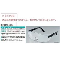 アズワン 紫外線用メガネ つる長さ調節可タイプ SSUV-297 1個 2-9048-05（直送品）