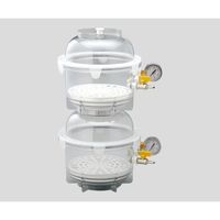 アズワン 成形真空デシケータ ゲージ付 RVD-250 1台(1個) 2-931-03（直送品）