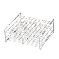 サンポー ステンレス試験管立 配列:10×10 サイズ:□15mm 13ー100L 1台 2-9502-14（直送品）