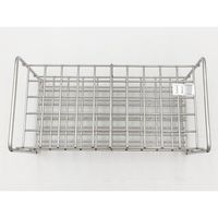 サンポー ステンレス試験管立 配列:5×10 サイズ:□17mm 15ー50H 1台 2-9502-19（直送品）