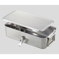 清水アキラ ステンレスラボコンテナー 480×280×122mm 2-9548-02 1個（直送品）